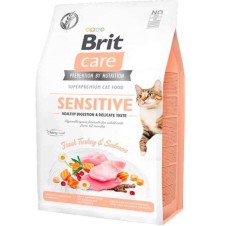Brit Care Sensitive Hipoalerjenik Sindirim Sistemi Destekleyici Tahılsız Yetişkin Kedi Maması 2 Kg