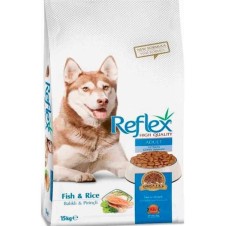 Reflex Balıklı ve Pirinçli Yetişkin Köpek Maması 15 Kg
