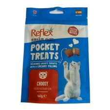 Reflex Pocket Treats Choosy Seçici Kediler İçin Kedi Ödül Maması 60 Gr