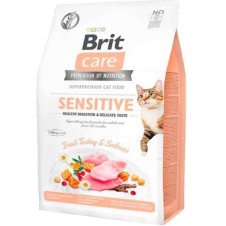 Brit Care Sensitive Hipoalerjenik Sindirim Sistemi Destekleyici Tahılsız Yetişkin Kedi Maması 7 Kg