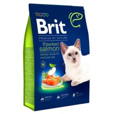 Brit Premium By Nature Somonlu Kısırlaştırılmış Kedi Maması 8 Kg