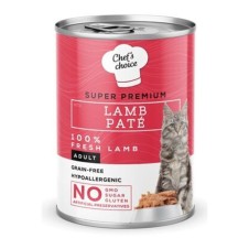 Chef's Choice Kuzu Etli Ezme Yetişkin Kedi Konservesi 400 Gr