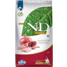 N&D Prime Tavuklu ve Narlı Tahılsız Yavru Kedi Maması 10 Kg