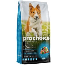 Prochoice Sensitive Skin Balık ve Pirinçli Hassas Derili Köpekler için Yetişkin Köpek Maması 12 Kg