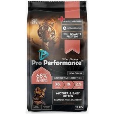 Pro Performance Mother & Baby Kitten Somonlu ve Pirinçli Yavru Kedi Maması 15 Kg