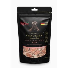 Reflex Snackies Tavuklu ve Balıklı Sushi Tahılsız Köpek Ödül Maması 90gr