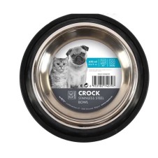M-Pets Crock Paslanmaz Çelik Mama Kabı (M)