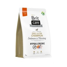 Brit Care Dog Show Champion Hipoalerjenik Somonlu Ringa Balıklı Yetişkin Köpek Maması 3 Kg
